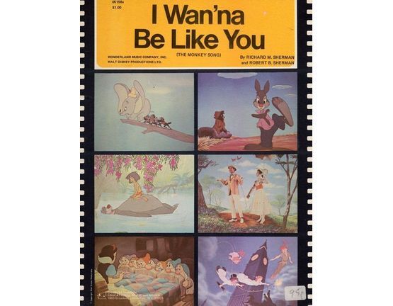 10206 | I Wanna Be Like You (The Monkey Song) - Walt Disney "Jungle Book"