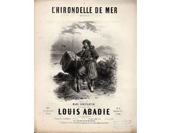 10260 | L'Hirondelle de Mer - Melodie - No. 2 pour Soprano ou Tenor et Piano - French Edition