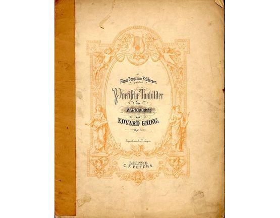 10291 | Grieg - Poetische Tonbilder (Poetic Tone Pictures) Op. 3 - Berners Edition No. 12642