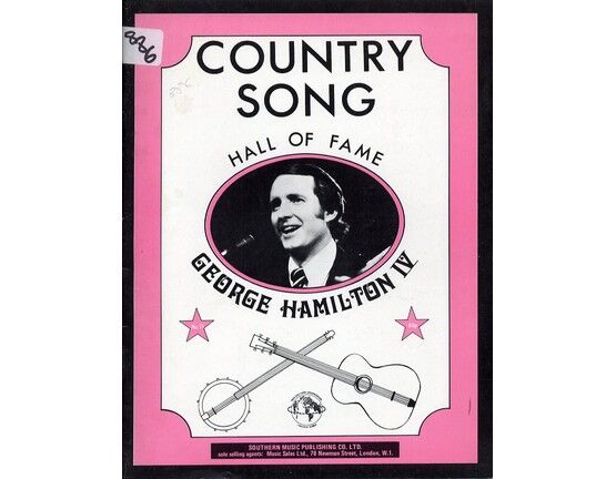 103 | Country Song Hall of Fame- George Hamilton - with Illustrations and Biography