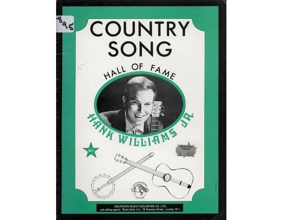 103 | Country Song Hall of Fame - Hank Williams Jr. - with Illustrations and Biography
