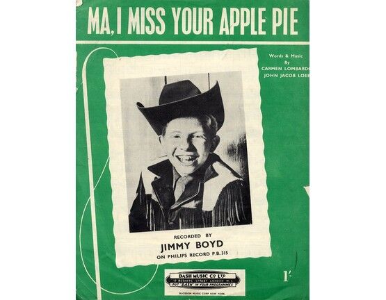 104 | Ma I Miss Your Apple Pie - Featuring Jimmy Boyd