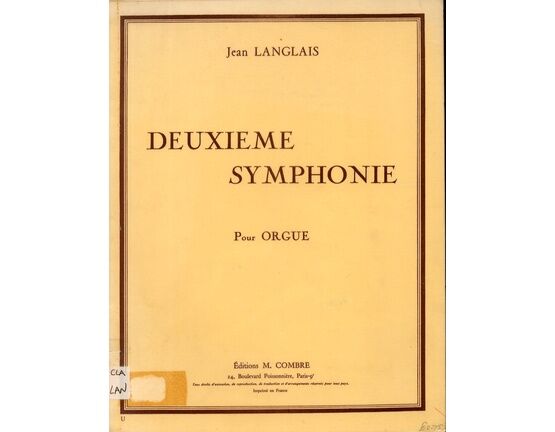 10455 | Deuxieme Symphonie - For Organ