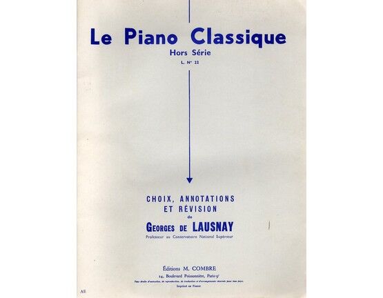 10455 | Le Piano Classique - Hors Serie - L. No. 22