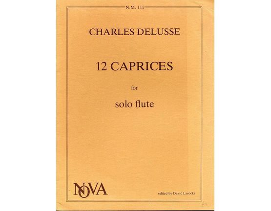 10458 | 12 Caprices for Solo Flute