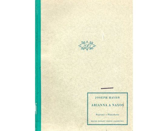10481 | Joseph Haydn - Arianna A Naxos - Cantata a voce sola, accompagnamento del clavicembalo o fortepiano (1789?)
