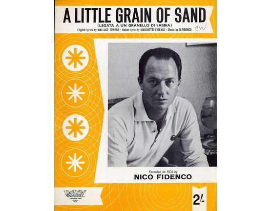 10518 | A Little Grain of Sand (Legata a un Granello Di Sabbia) - Song Recorded by Nico Fidenco