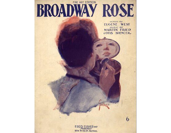10587 | Broadway Rose - Song -  Fine Art Edition