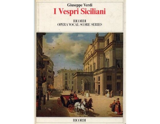 10720 | I Vespri Siciliani - Ricordi Opera Vocal Score Series