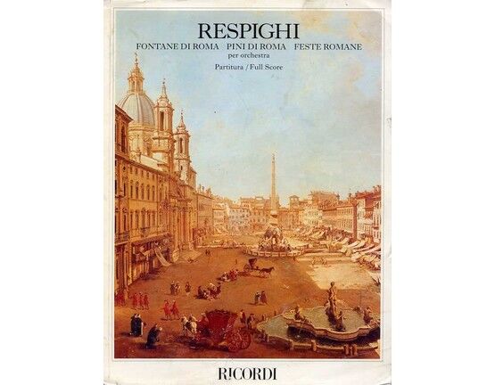 10720 | Ottorino Respighi - Fontane di Roma - Full Orchestral Score
