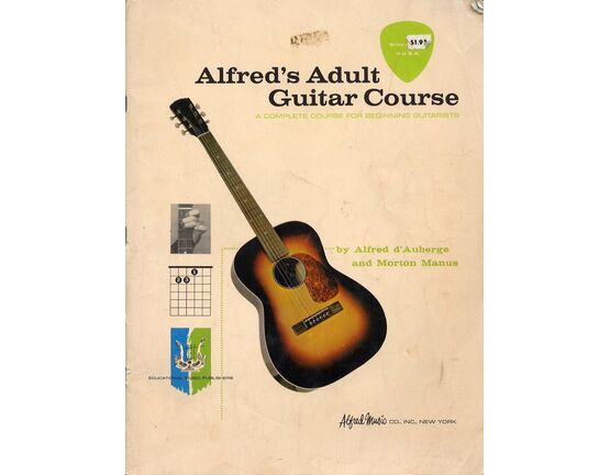 10789 | Alfred's Adult Guitar Course - A Complete Course for Beginning Guitarists