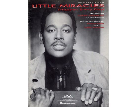 10830 | Little Miracles (Happen Every Day) - Featuring Luther Vandross - Piano - Vocal - Guitar