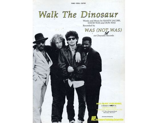 10830 | Walk the Dinosaur - Featuring Was (Not Was) - Piano - Vocal - Guitar