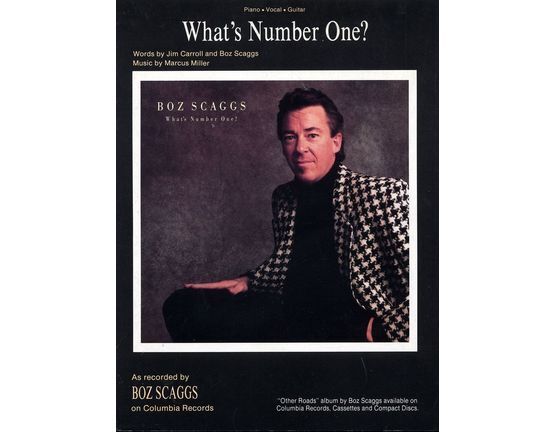 10830 | What's number one? - Piano - Vocal - Guitar - Featuring Boz Scaggs