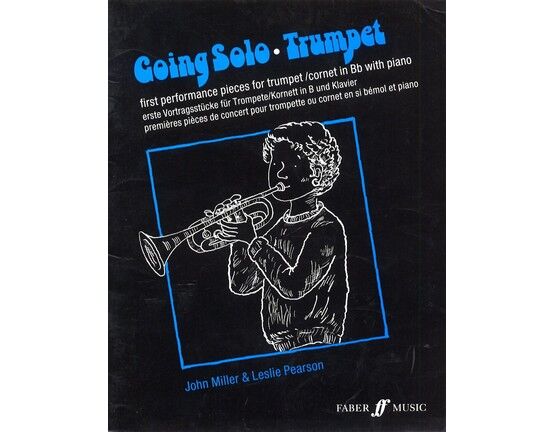 10862 | Going Solo - Trumpet - First Performance Pieces for Trumpet / Cornet in B flat with piano