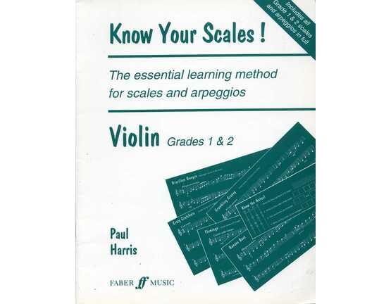 10862 | Know Your Scales! - The Essential Learning Method for Scales & Arpeggios - Violin Grades 1 & 2