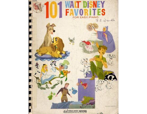 10864 | 101 Walt Disney Favorites - For Easy Piano and Voice with Guitar Chords - Modern World Library No. 27