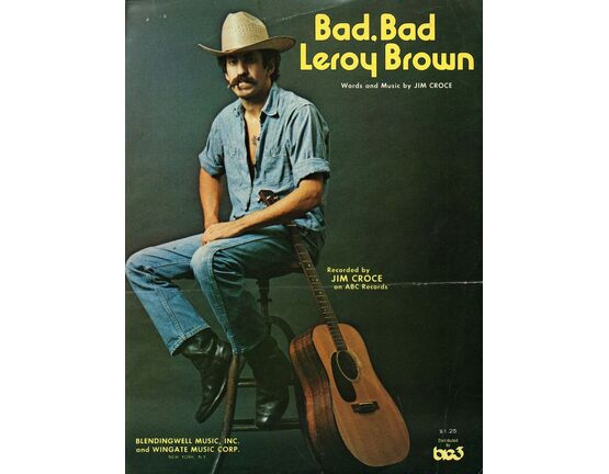 10898 | Bad, Bad Leroy Brown - Song - Featuring Jim Croce