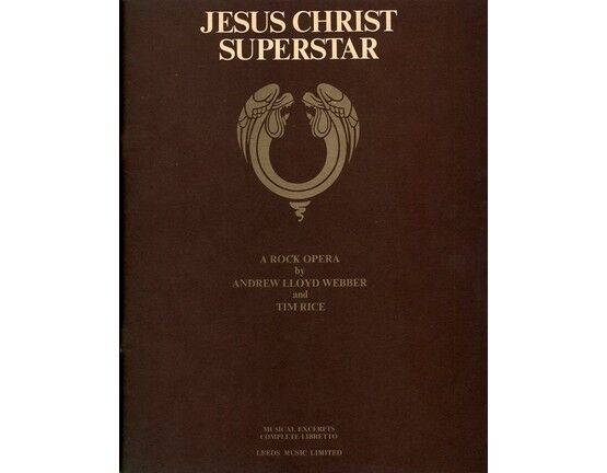 109 | Jesus Christ Superstar - A Rock Opera - Vocal Score