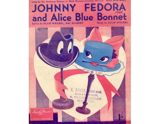 109 | Johnny Fedora and Alice Blue Bonnet - as performed by the Andrews Sisters