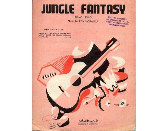 109 | Jungle Fantasy - Arranged for Piano Solo with rhythm Instruments
