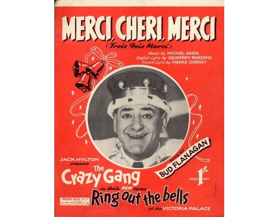 109 | Merci, Cheri, Merci from "Ring Out the Bells" - Featuring The Crazy Gang and Bud Flanagan