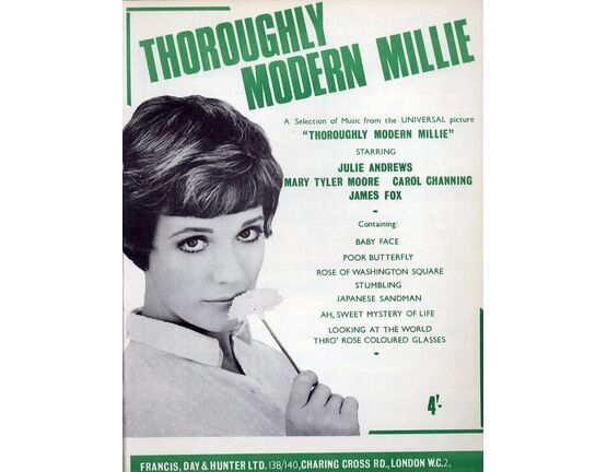 109 | Piano Selection - From the Film "Thoroughly Modern Millie"  - Song selection as performed by Julie Andrews - With Lyrics and Tonic Solfa