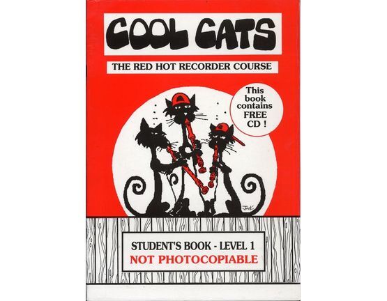 10931 | Cool Cats - The Red Hot Recorder Course - Level 1