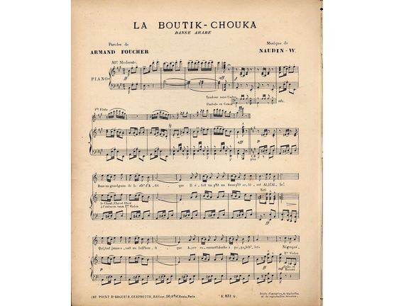 10937 | La Boutik Chouka - Danse Arabe - Song