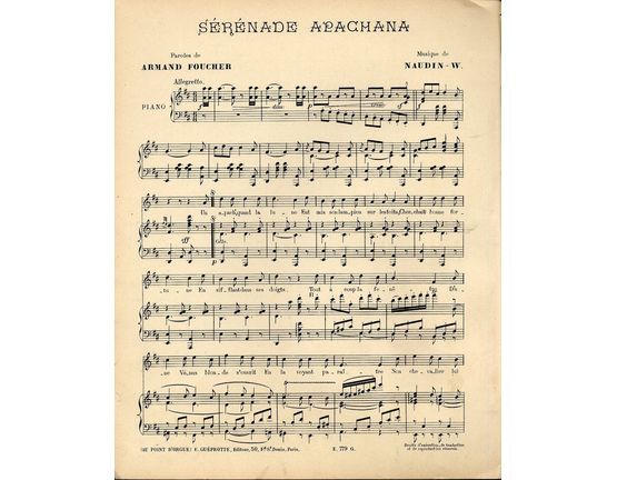 10937 | Serenade Apachana - Song
