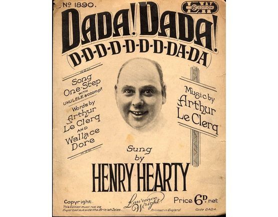11 | Dada! Dada! (DDDDDDD Da Da) - Song One Step with ukulele accompaniment - Featuring Henry Hearty