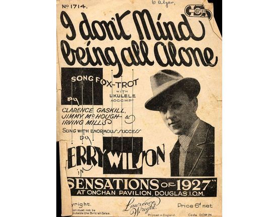 11 | I Dont Mind Being All Alone: Terry Wilson - Song fox-trot