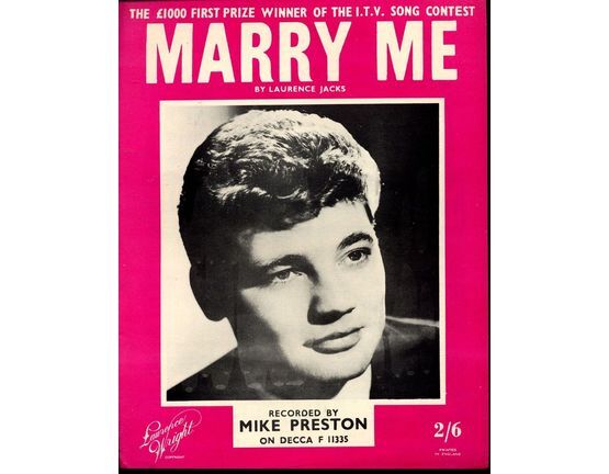 11 | Marry Me - Song Featuring Laurence Jacks and Mike Preston