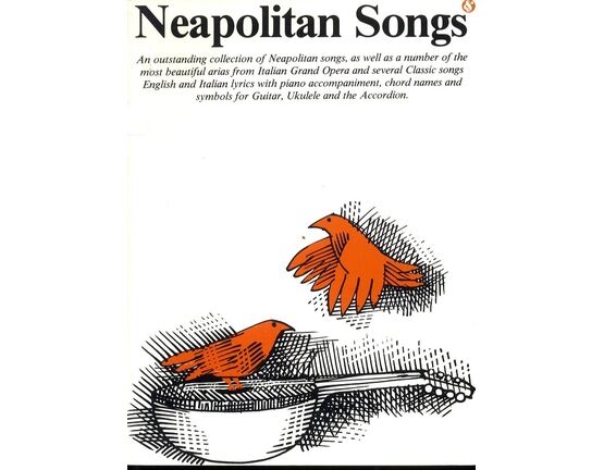 11006 | Neapolitan Songs - English and Italian Lyrics - Piano - Chords - Symbols for Guitar - Ukulele - Accordion