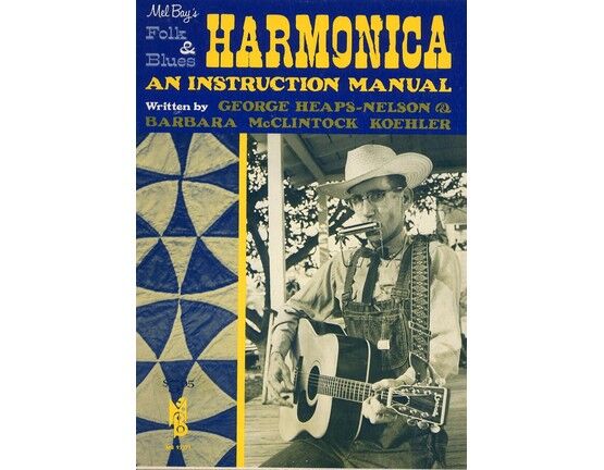 11013 | Mel Bay's Folk and Blues Harmonica - An Instruction Manual