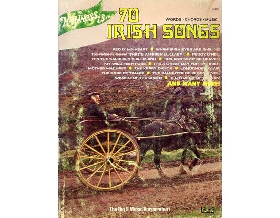 11101 | Happines Is... 70 Irish Songs - For Voice, Piano & Guitar