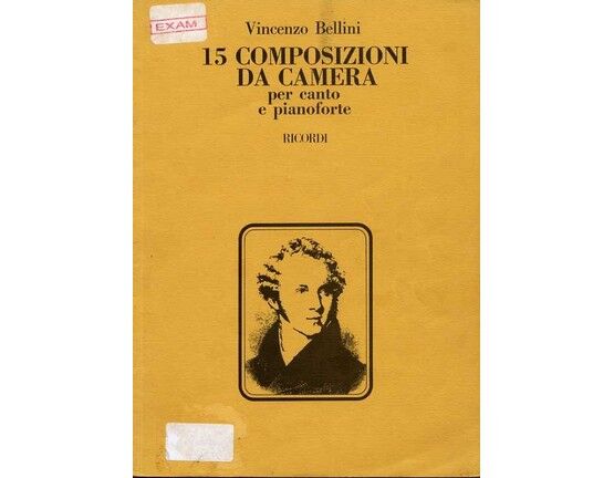 11120 | 15 Composizioni da Camera - Per Canto e Pianoforte