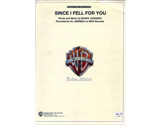 11150 | Since I Fell For You - Original Sheet Music Edition
