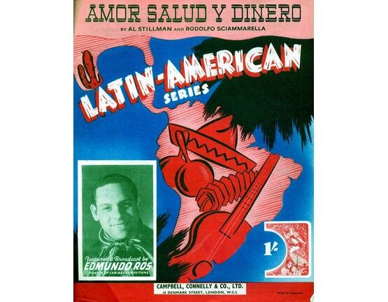 11174 | Amor Salud Y Dinero (Health Wealth and Love) - Latin American Song - Featuring Edmundo Ros