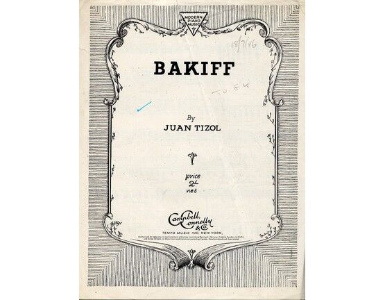 11174 | Bakiff - Piano Solo