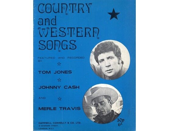 11174 | Country and Western Songs - Featuring Tom Jones and Johnny Cash