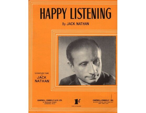 11174 | Happy Listening - Featuring Jack Nathan - Piano Solo