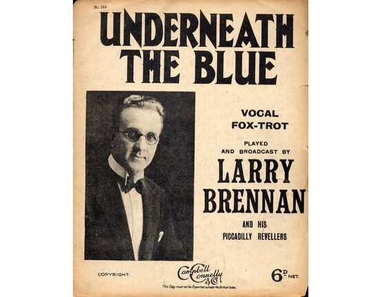 11174 | Underneath the Blue - Vocal Fox Trot - Featuring Larry Brennan