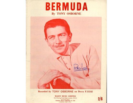 11193 | Bermuda - Piano Solo Piece with Samba or Bossa Nova Tempo - Featuring and recorded by Tony Osborne