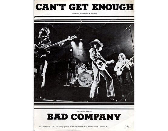 11200 | Can't Get Enough - Song - Featuring Bad Company