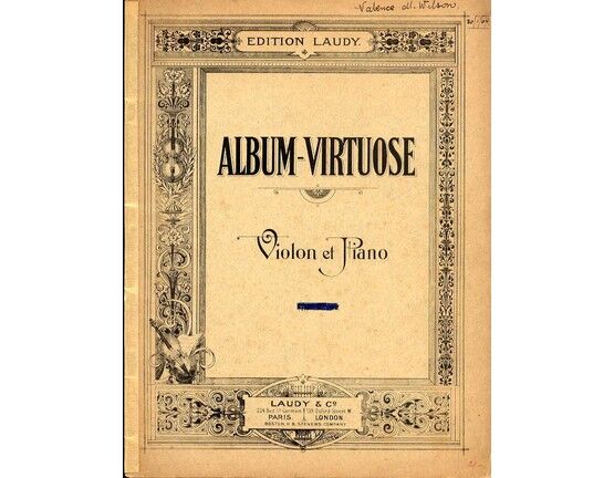 11262 | Album Virtuose - For Violin and Piano - Edition Laudy