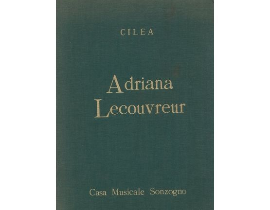 11275 | Adriana Lecouvreur - Casa Musical Sonzogno -  Riduzione per Canto E Piano Forte (Nuova Editione) - No. 1073