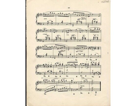 11284 | Valse Lente - Piano Solo - Op. 17, No. 2