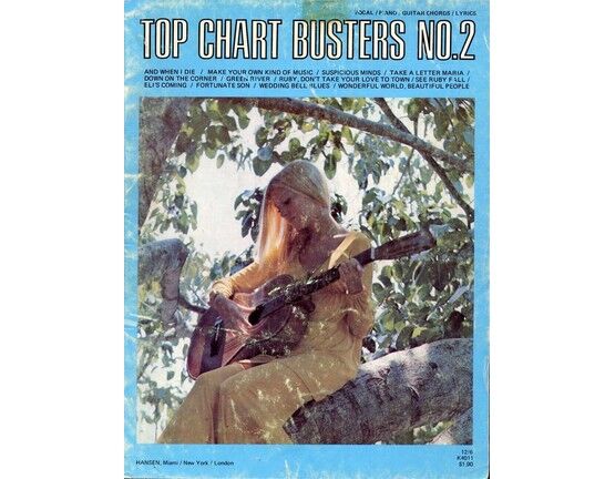 11289 | Top Chart Busters - No. 2 - For Piano, Voice and Guitar
