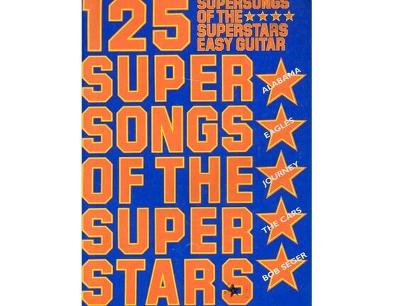 11344 | 125 Supesongs of the Superstars - For Easy Guitar
